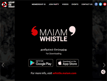 Tablet Screenshot of maiam.com